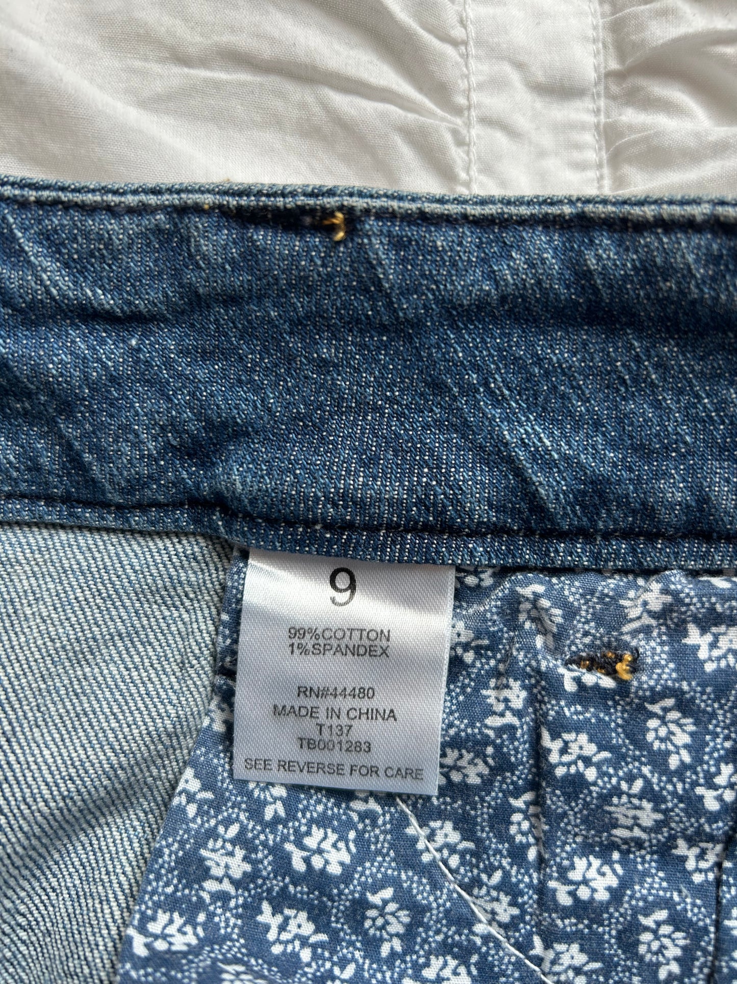Vintage Tinseltown Denim Shorts Glitzer