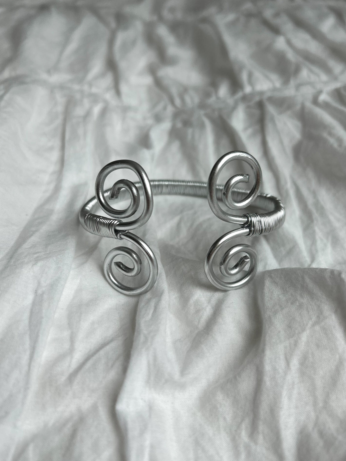 Statement Boho Spiral Oberarmreif