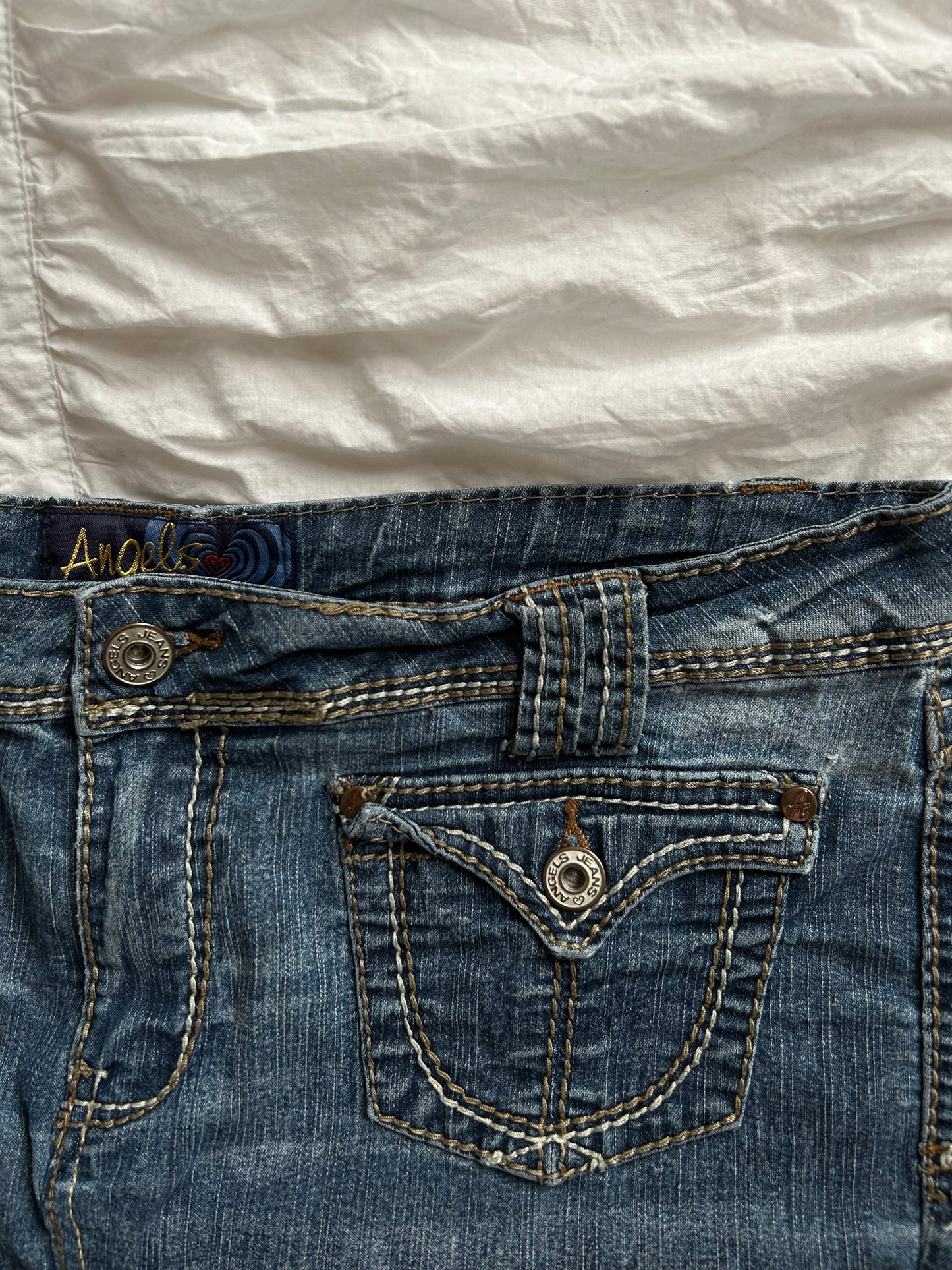 Vintage Angels Denim Minirock