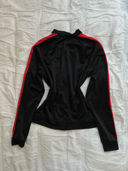 Vintage Bebe Sport Trainingsjacke – Pailletten & Kontraststreifen-Still Alive
