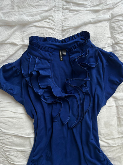 Heartsoul Top – Volant-Details & Stehkragen
