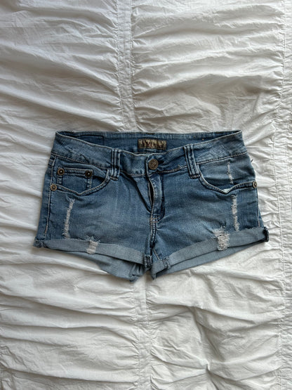 Vintage YMI Jeans Shorts Distressed Look