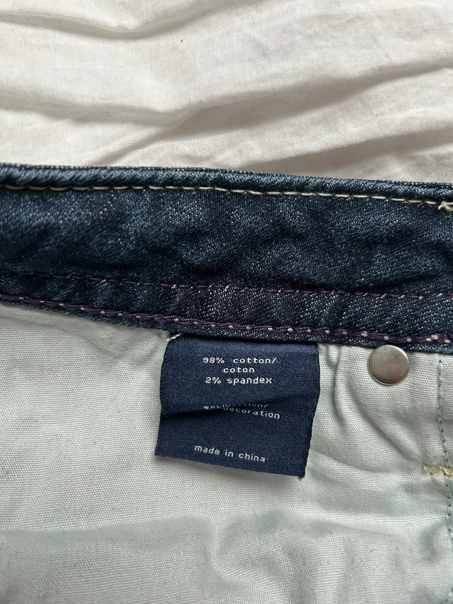Vintage Vigoss Heritage Fit Boot Cut Jeans Pailetten