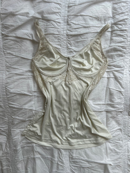 Spitzen-Camisole – Satin & Romantik