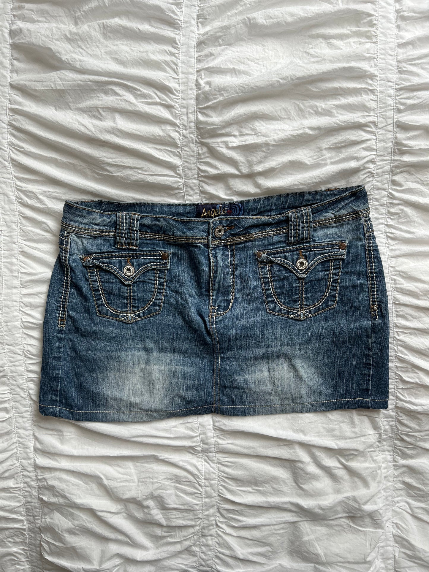 Vintage Angels Denim Minirock