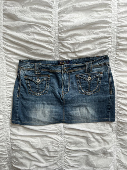 Vintage Angels Denim Minirock