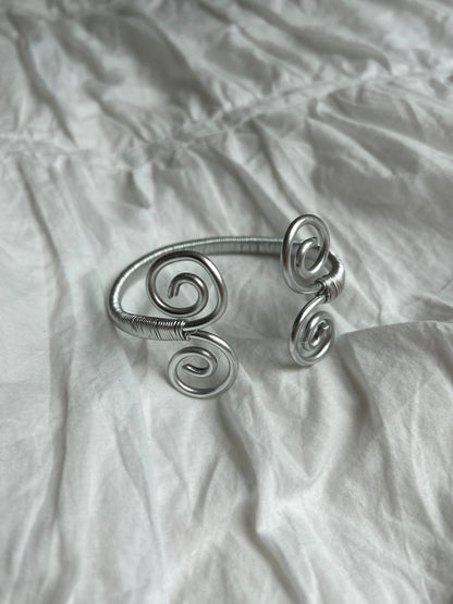 Statement Boho Spiral Oberarmreif