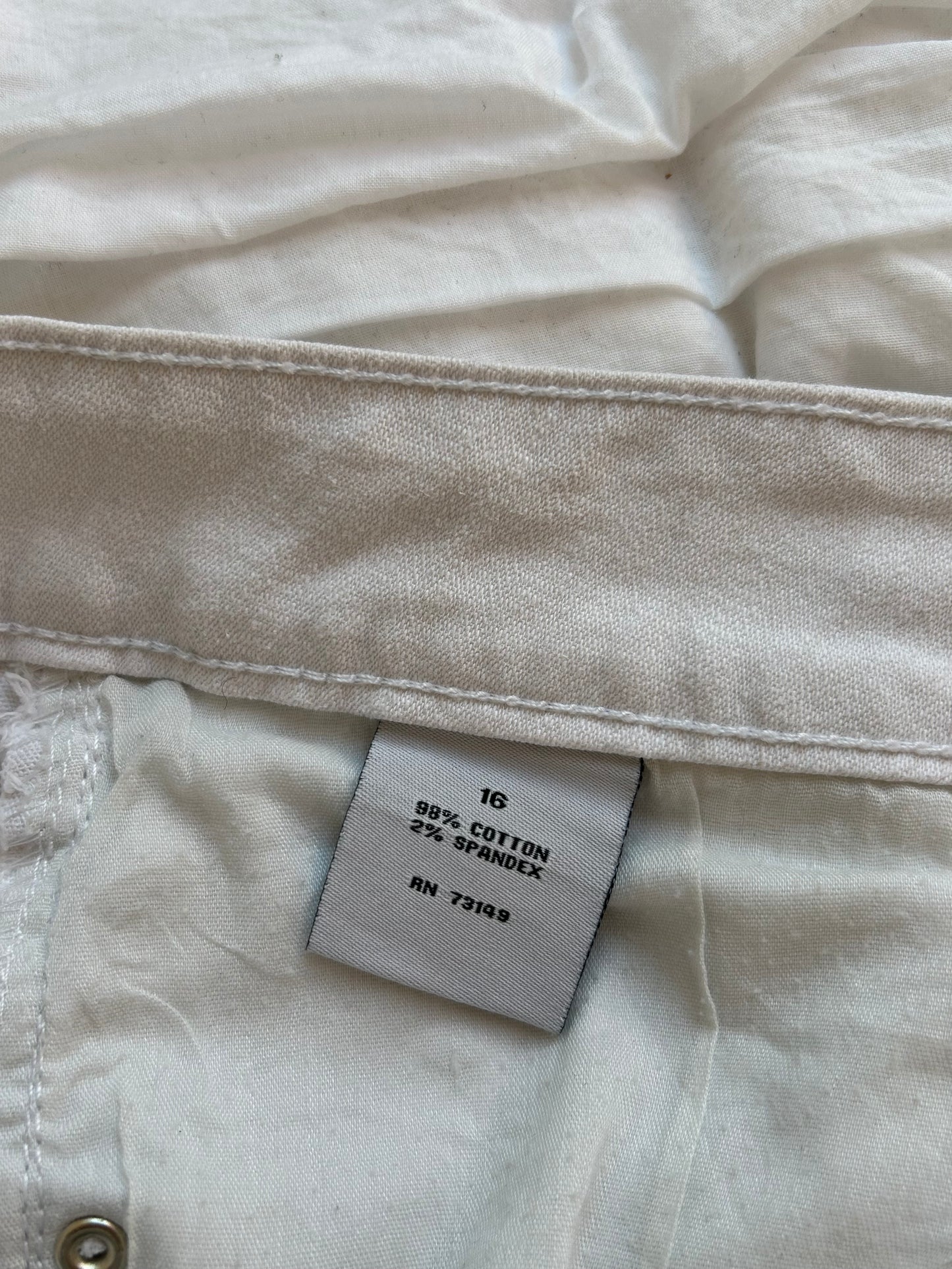 Vintage One 5 One Flare Jeans – Ornate Fleur-de-lis & Strass