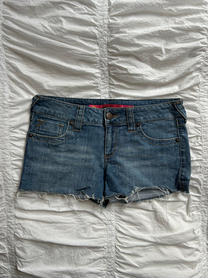 Vintage Tinseltown Denim Shorts Glitzer