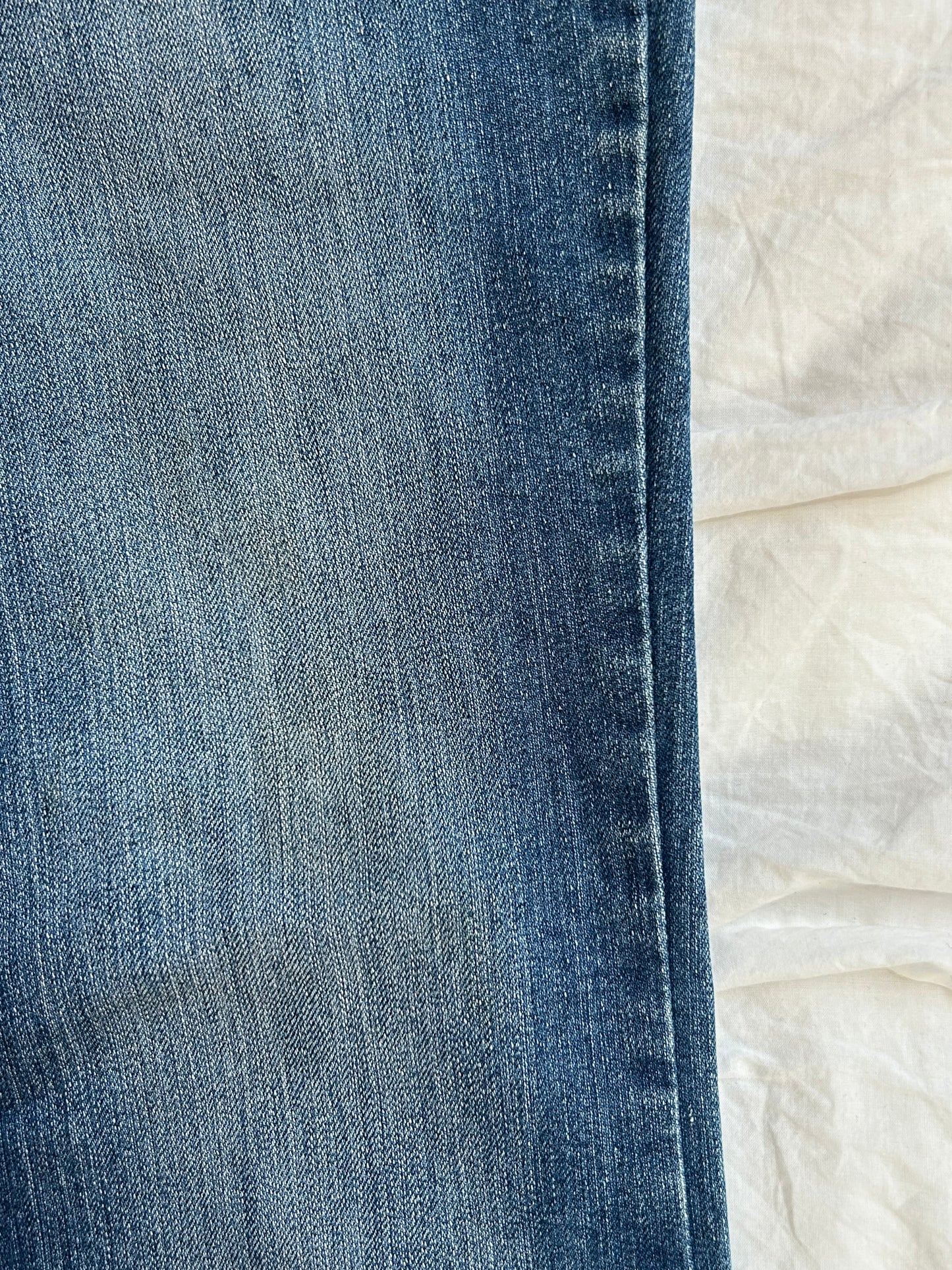 Vintage Premiere Flare Jeans – Sternen-Stickerei & Strass