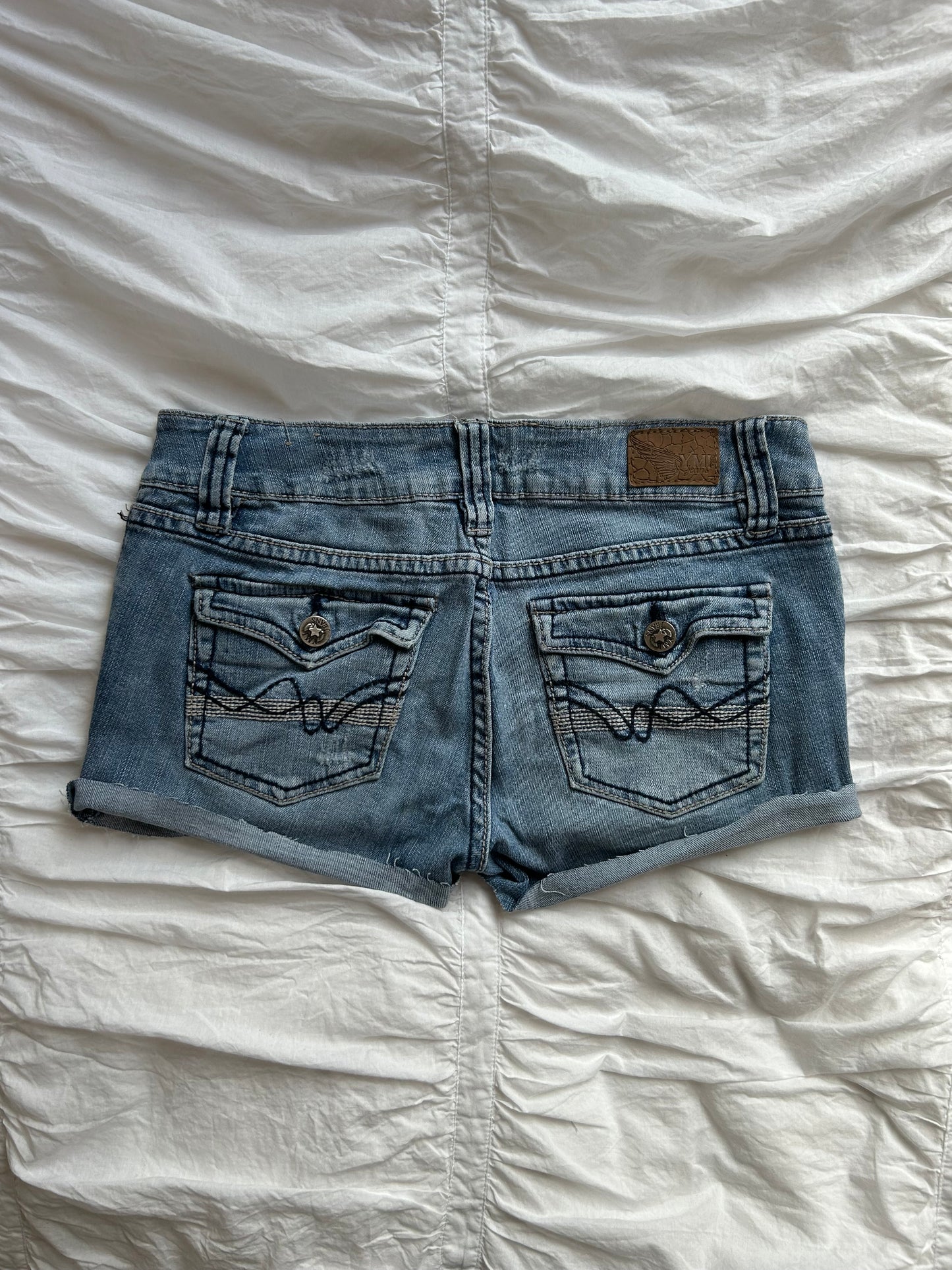 Vintage YMI Jeans Shorts Distressed Look