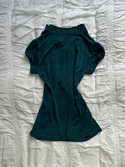 Heartsoul Top – Volant-Details & Stehkragen
