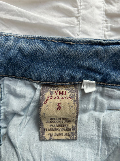 Vintage YMI Jeans Shorts Distressed Look