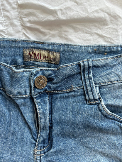 Vintage YMI Jeans Shorts Distressed Look