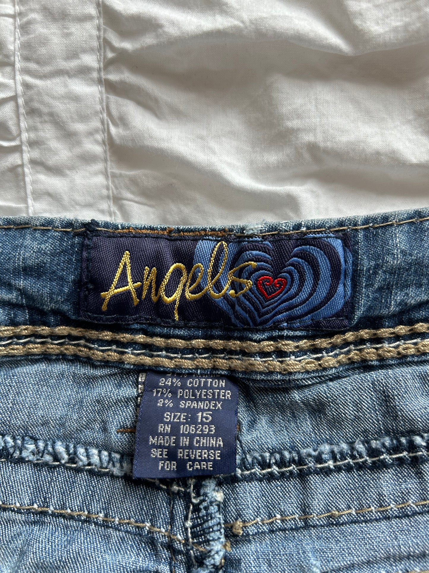 Vintage Angels Denim Minirock