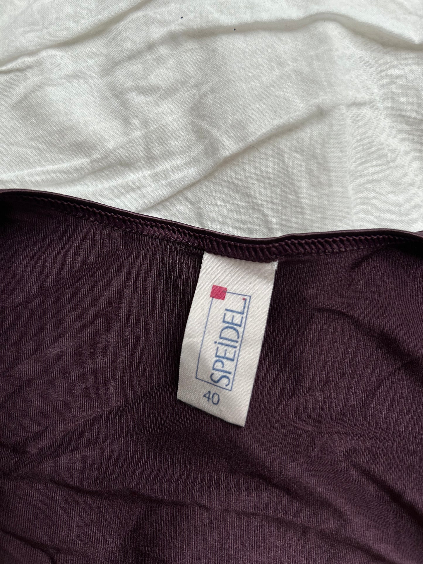 SPEIDEL Tanktop – Spitzenborte & Ziersteine