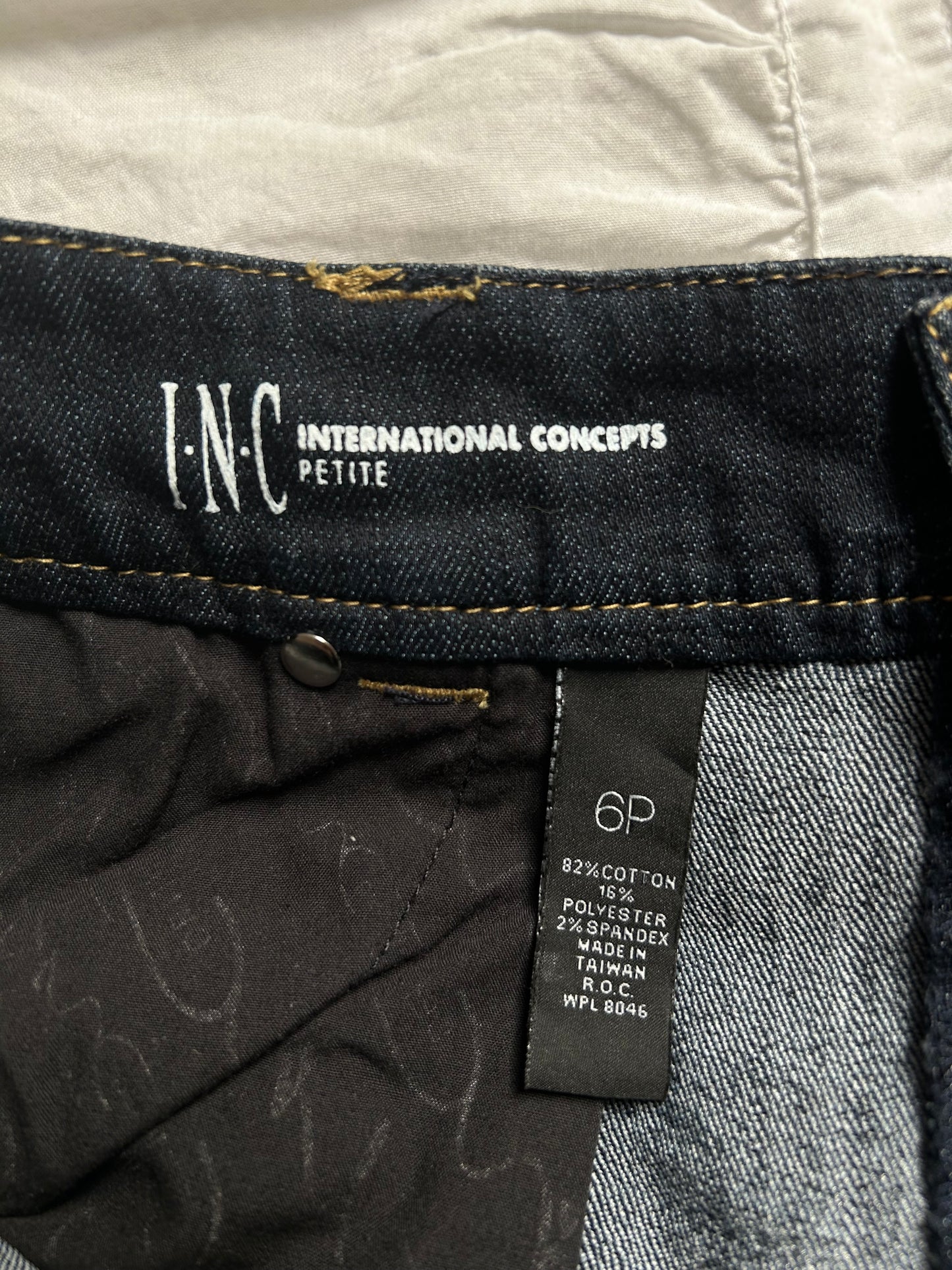 Vintage INC Denim Flare Jeans Studded Pocket Details