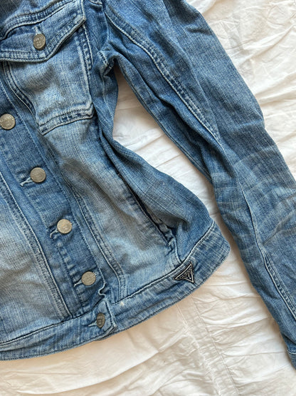 GUESS Jeansjacke Blau