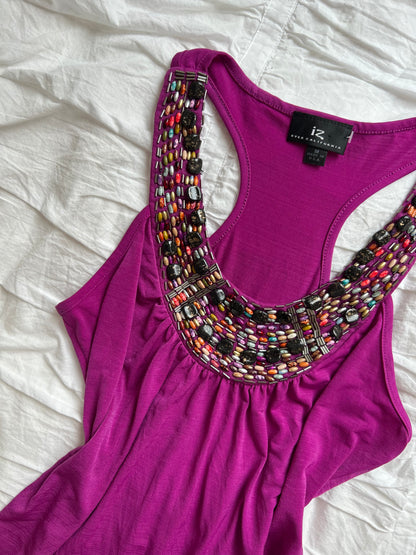 IZ Byer California Tanktop – Perlen-Applikation & Racerback