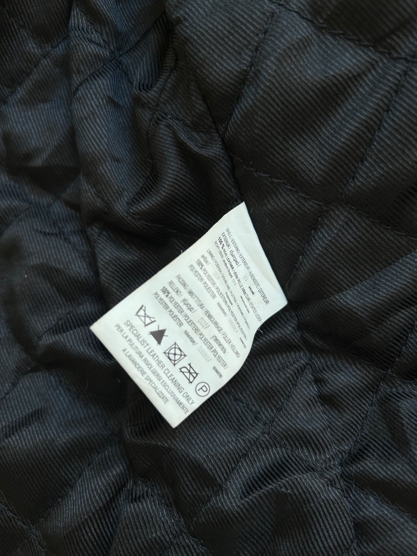 Vintage Censured Echtlederjacke – Biker-Stil & Stehkragen-Still Alive