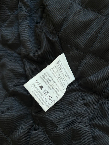 Vintage Censured Echtlederjacke – Biker-Stil & Stehkragen-Still Alive