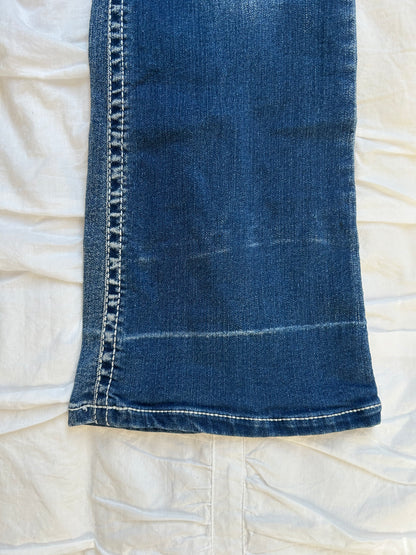 Vintage WallFlower Denim mit Stickerei
