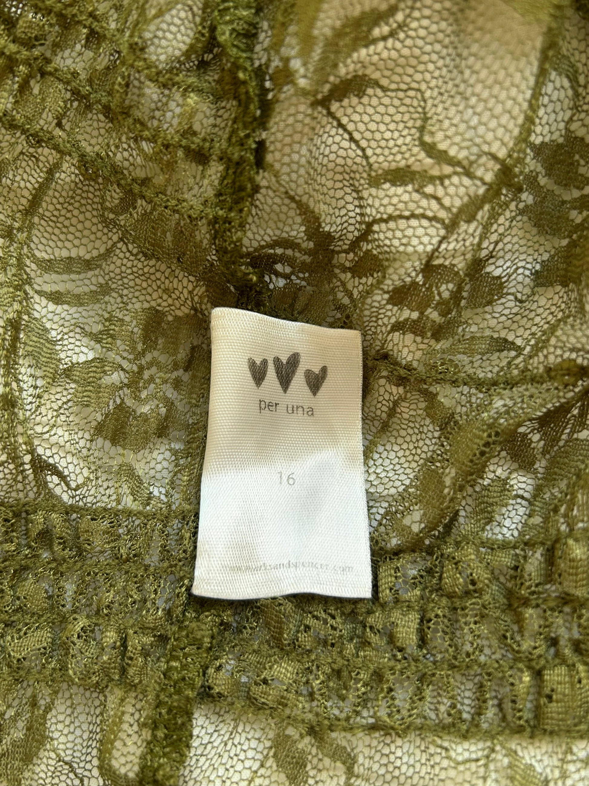 Vintage per una dünne Jacke – Florale Spitze-Still Alive