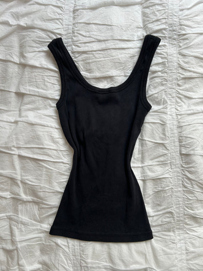 Bebe Tanktop mit Logo-Strass-Verzierung